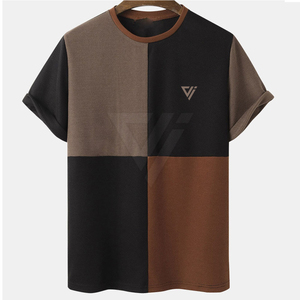 T-shirt Homme en Polyester/Coton de Haute Qualité, Respirant, avec Logo Frontal Personnalisé, Motif Design, Vêtement en Jersey, Col Rond, Manches Courtes 2026 - Product Image 5