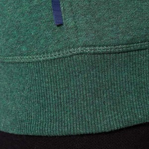 Alta Calidad Algodón manga larga liso de gran tamaño por encargo hombres ropa de invierno cremallera precio barato Color sólido Hombre Sudaderas con capucha básicos - Product Image 5