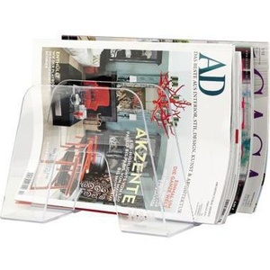 HAN SORTER Clear Polystyrene Standing <b>File</b> <b>Organizer</b> 20.9 X 22.4 X 16.3 cm (W X H X D) DIN C4 20.9 X 22.4 X 16.3 cm (W X H X D) - Product Image 5