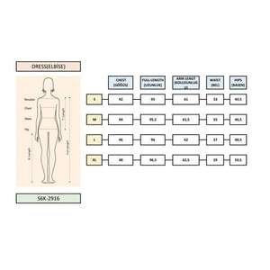 Vestido Casual Clásico con Detalle en el Hombro Colección 2916 - Product Image 1