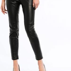 Pantalon en cuir pour femmes grande taille Leggings taille haute en cuir Leggings en cuir pour femmes Hip Lift Slim Pants Yoga Leggings - Product Image 6