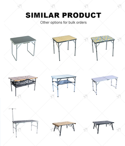 Meubles d'extérieur, <span class=keywords><strong>camping</strong></span>, <span class=keywords><strong>table</strong></span> pliante légère et portable en alliage d'aluminium durable pour pique-nique - Product Image 3