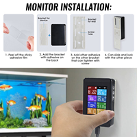 Smart Wifi multi-paramètres PH température TDS EC salinité gravité spécifique ORP surveillance mètre TUYA App pour piscine Spa