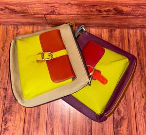 Luxe bohème Vintage dames sac à main vente chaude de haute qualité en cuir recyclé sac à bandoulière élégant coloré sac à main pour les femmes - Product Image 3