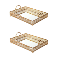 Luxuriöser Multifunktionaler Eisengeflecht-Eierkorb mit Griff, Leerer Geschenkkorb, Romantisches Blumendesign, Nobole Indien Export
