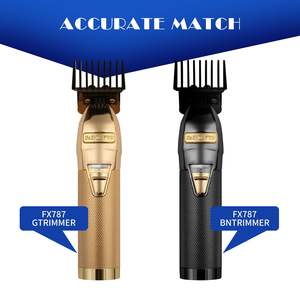 Lot de 8 embouts de coupe professionnels pour tondeuse de barbier, de 1/32 à 5/4 pouces, avec clip à ressort métallique, alimentation électrique USB - Product Image 6