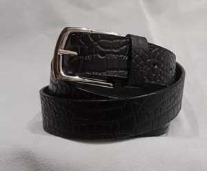 Vente en gros d'usine de ceinture pour homme en cuir PU ceinture à boucle ardillon pour homme - Product Image 3