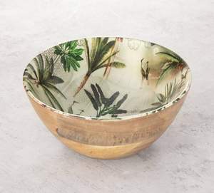 Elysian Tropical <b>Mango</b> <b>Wood</b> <b>Bowls</b> Natural Plain <b>Mango</b> <b>Wood</b> Serving <b>Bowl</b> - Product Image 6