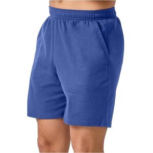 Pantalones cortos deportivos informales con bolsillos de algodón 100% al por mayor de alta calidad para hombre bordado con impresión de logotipo personalizado - Product Image 4