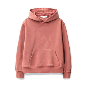 เสื้อฮู้ดผ้าฝ้าย500gsm สำหรับผู้ชายเสื้อสเวตเชิ้ตแบบสวมศีรษะแนวสตรีทโอเวอร์ไซส์ออกแบบได้ตามที่ต้องการด้านหน้ามีการออกแบบให้มีซับในและโลโก้ขนาด L - Product Image 1