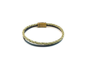 DAFNI BIG PAZAR Modèle N° 19 Ensemble de bracelets pour hommes en similicuir 20 pièces Styles assortis pour un usage quotidien - Product Image 3