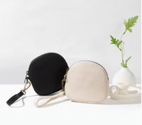 Pfive Trousse de Maquillage de Voyage Classique en Toile de Coton avec Fermeture Éclair et Finition Tendance