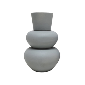 Vase à fleurs en métal de conception tendance fini doré pour la maison salon Vases en métal décoratifs de table faits à la main - Product Image 5