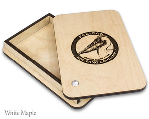 Không thấm nước PU gỗ Kiểm tra hộp trình bày với dệt kim ủng hộ & xoay nắp hoàn thành mô hình để sử dụng trang trí - Product Image 3