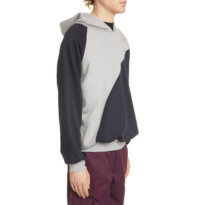 Venta al por mayor OEM logotipo personalizado bordado liso en blanco unisex barato promocional poliéster sudaderas con capucha de los hombres - Product Image 2