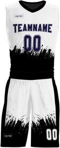 Ensembles de maillots et shorts de basket-ball avec logo personnalisé pour les uniformes des clubs et des équipes de basket-ball professionnelles - Product Image 6
