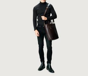 100% bolsos de mano elegantes hechos de cuero genuino a la venta/bolsos de mano de cuero de etiqueta privada personalizados de MOQ bajo - Product Image 3