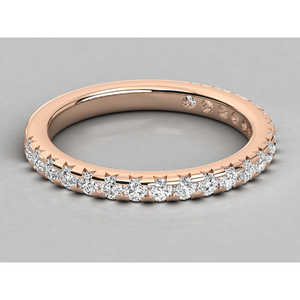 Anillo de Oro de 14K con Diamante Cultivado en Laboratorio, Claridad VS, Estilo Hiphop, Joyería Fina con Certificado IGI para Boda o Promesa - Product Image 1