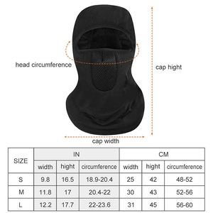 Meilleure vente 100% Polyester Skimask cagoule personnalisée un trou respirant qualité supérieure hiver coupe-vent couverture complète cagoule - Product Image 4