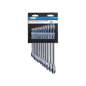 Jeu de clés mixtes à cliquet en alliage de 17 mm, système de mesure métrique, application industrielle, finition chromée, qualité DIY, OEM - Product Image 1