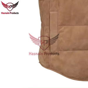 Premium Outdoor Windbreaker Chaleco cálido aislado Chaleco acolchado Chaqueta acolchada sin mangas para hombres, ligero - Product Image 5