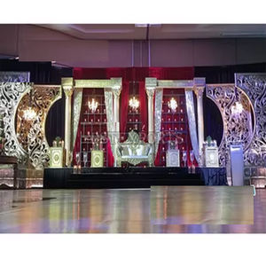 Decoración de Paneles de Escenario de Boda Europeo Conjunto de Escenario de Boda Asiático Fabricante Decoración de Escenario de Boda Indio - Product Image 1