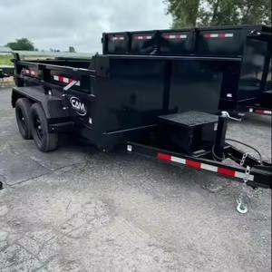 Compre al por mayor Mini remolque de 5 toneladas Remolque de tractor agrícola Remolque basculante de descarga hidráulica Perfecto para el trabajo agrícola Entrega rápida - Product Image 6