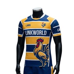 ชุดฟุตบอลฤดูร้อนปี 2026 แบบระบายอากาศได้ดี ผลิตจากโพลีเอสเตอร์ สำหรับฝึกซ้อมและแข่งขัน แขนสั้น แบบยูนิเซ็กซ์ - Product Image 4