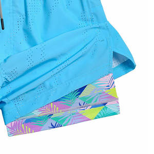 Short de gymnastique pour hommes Short d'entraînement en polyester pour hommes Short de fitness pour la course à pied Short de sport pour hommes - Product Image 6