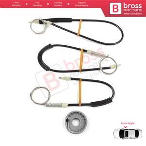 Juego de reparación de regulador de ventana BWR5553, puerta derecha para Colt CZC Cabriolet RG 2006-2009 98031402, piezas de automóvil Bross hechas en Turquía - Product Image 2