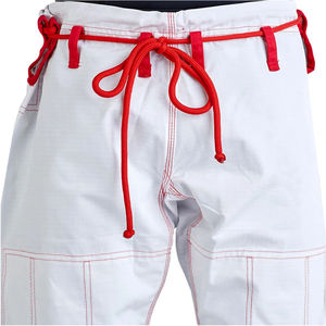 Vêtement d'arts martiaux Kimono de Jiu Jitsu brésilien, Gi de Jiu Jitsu/Judo, sur mesure, blanc, en gros - Product Image 5