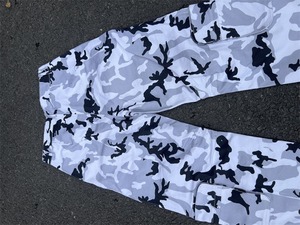 Pantalones Cargo Unisex de Invierno, Estilo Hip Hop, con Bolsillos, Estampado de Camuflaje, de Algodón Grueso, Lavados, de Alta Calidad, Personalizados - Product Image 3