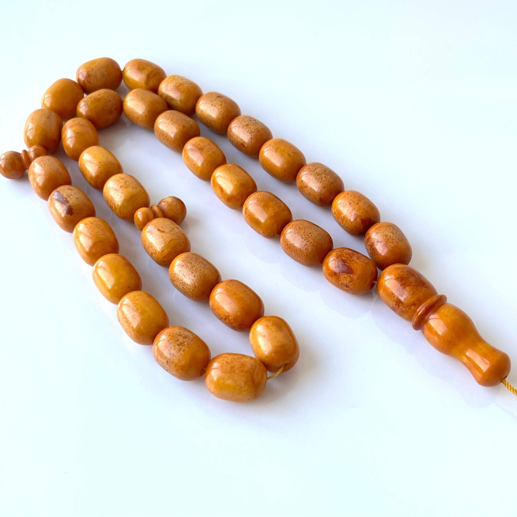 Perles de prière islamique - Ambre baltique - Catawiki
