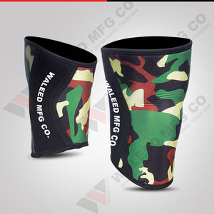 Manchon de compression pour genou en néoprène 7 mm, pour sport, musculation et powerlifting, avec logo personnalisé - Product Image 3