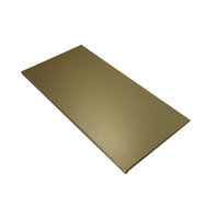 Panel de Aluminio Anodizado con Grabado Dorado en Forma de Panal de Abeja 5052 5005 de 5 mm a 25 mm con AA20 para Techo de Vestíbulo de Hotel e Interiores Comerciales