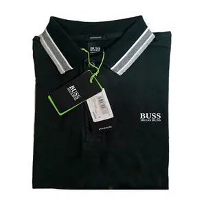 Kaus Polo pria kualitas terbaik 100% katun, kaus kualitas tinggi harga murah dari Bangladesh