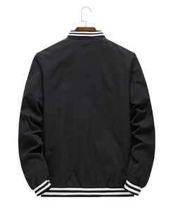 2024 unisexe imperméable coupe-vent veste de Baseball Logo personnalisé grande taille décontracté support respirant fermeture à glissière pour l'hiver - Product Image 5