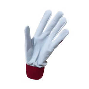 Guantes de Bateo Personalizados de Cuero Genuino y Lycra, Talla Ajustable, para Mano Derecha, Unisex, Adulto, con Cierre de Velcro Flexible - Product Image 4