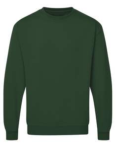 OEM en blanco francés Terry polar personalizado cuello redondo sudadera de gran tamaño 100% algodón gota hombro hombres sudadera - Product Image 6