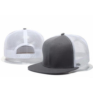 Vente en gros 6 panneaux 100% coton maille Snapback chapeau Logo personnalisé imprimé bord plat Hip Hop camionneur chapeau pour l'extérieur - Product Image 6