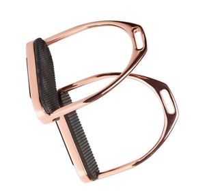 Recién llegado, Base de goma de acero inoxidable, estribos para montar a caballo, antideslizantes, duraderos, OEM, suministro de fabricante de fábrica - Product Image 1