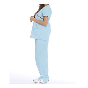 Uniforme Médico de Moda 2025, Traje de Enfermera Personalizado Tipo Jogger, Conjuntos de Uniformes Médicos para Hospital, Tejido de Punto - Product Image 2