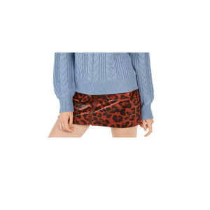 Maglione Vintage a Collo Alto con Lavorazione a Trecce per Donna Crave Fame, Viola Taglia X-Large, Cardigan Traspirante per l'Inverno - Product Image 3