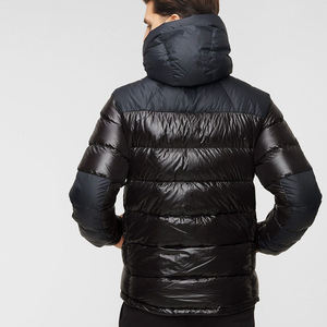 Vente en gros de vêtements d'hiver de qualité supérieure veste chaude pour hommes manteau rembourré veste bouffante à capuche ODM personnalisée - Product Image 4