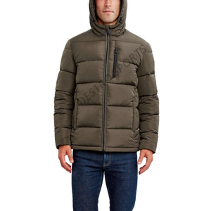 Outdoor <b>long</b> sleeves OEM ODM service <b>jackets</b> for <b>mens</b> puffer <b>jackets</b> winter Breathable plus size puffer windproof - Product Image 1