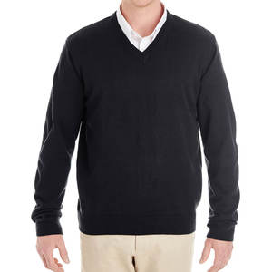 Pull d'hiver pour homme en polaire polyester/coton 400 g/m², col en V, séchage rapide et écologique - Product Image 4