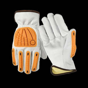 Gants de sécurité anti-choc industriels les plus vendus, personnalisés, antidérapants, résistants aux coupures, en cuir TPR, pour mécaniciens - Product Image 4