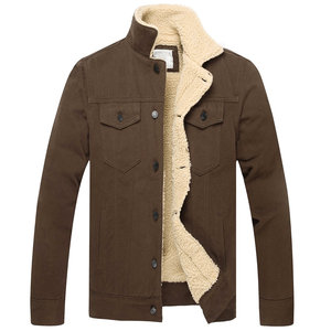 Chaqueta vaquera para hombre, color sólido personalizado, para exteriores, de peso pesado, transpirable, de Color sólido, chaqueta de estilo informal de secado rápido para hombre - Product Image 1