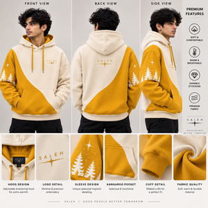 เสื้อฮู้ดคริสต์มาสพิมพ์ลายตามสั่ง เสื้อกันหนาวแบบสวมหัว สไตล์ลำลองสำหรับทุกเพศ ขายส่ง รับทำโลโก้ตามสั่ง - Product Image 5