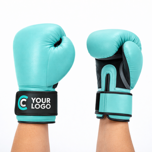 Custom Logo Boxing Gloves PU Leather Training & Sparring Gloves with <b>Velcro</b> Wrist Support OEM Wholesale - Product Image 3